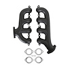 8506HKR-3 Blackheart LS Swap Cast Iron Exhaust Manifolds [Black Ceramic Finish] - image 1