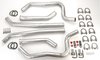 8506HKR Blackheart GM LS Swap Cast Iron Exhaust Manifold Kit for 1967-1981 Chevrolet Camaro/Pontiac Firebird [Black Ceramic] - image 4