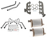 8506HKR Blackheart GM LS Swap Cast Iron Exhaust Manifold Kit for 1964-1972 Buick, Chevy, Oldsmobile, Pontiac [Natural Cast]