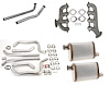 8506HKR Blackheart GM LS Swap Cast Iron Exhaust Manifold Kit for 1967-1981 Chevy Camaro/Pontiac Firebird [Natural Cast Finish] - image 1