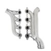 8510-1HKR Blackheart GM LS Turbo Exhaust Manifolds [Silver Ceramic] - image 4