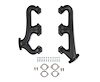 Exhaust Manifolds for Small Block Chevy 262-400 V8 (Gen I) [Black Ceramic]