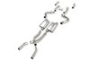 Blackheart Crossmember-Back Dual 2.500 in. Stainless Exhaust System for Select 1967-1974 Dodge, Plymouth Models  [111 in. W/B] - image 4