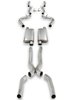 Blackheart Crossmember-Back Dual 3 in. Stainless Exhaust System for Select 1967-1974 Dodge, Plymouth Models  [111 in. W/B] - image 2