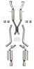 BlackHeart Cat-Back Exhaust System Dodge Durango 5.7L - image 1