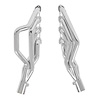 Blackheart Gen III Hemi Swap Mid-Length Headers for 1972-1974 Dodge D100, D150 Pickup, SUV 2WD [Silver Ceramic] - image 1