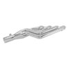 Blackheart Gen III Hemi Swap Mid-Length Headers for 1972-1974 Dodge D100, D150 Pickup, SUV 2WD [Silver Ceramic] - image 2
