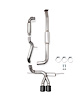 Cat-Back Dual Rear Exit Stainless Steel Exhaust System for 2013-2018 Ford Focus ST 2.0L Engine - image 1