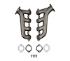 GM LT Swap Cast-Iron Exhaust Manifolds [Natural Finish] - image 1