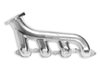 GM LT Swap Cast-Iron Exhaust Manifolds [Silver Ceramic Finish] - image 4