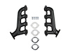 GM LT Swap Cast-Iron Exhaust Manifolds [Black Ceramic Finish]