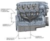 Blackheart BHS5189 Center-Dump Cast-Iron Exhaust Manifolds for GM Gen V LT Engines [Silver Ceramic] - image 4
