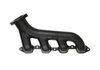 GM LT Swap Cast-Iron Exhaust Manifolds [Black Ceramic Finish] - image 2