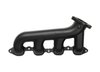 GM LT Swap Cast-Iron Exhaust Manifolds [Black Ceramic Finish] - image 3