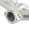 BHS5193 BlackHeart GM LT Swap Cast-Iron Rear Dump Exhaust Manifolds [Silver Finish] - image 2