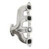 BHS5193 BlackHeart GM LT Swap Cast-Iron Rear Dump Exhaust Manifolds [Silver Finish] - image 3