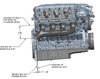 BHS5196 BlackHeart GM LT Swap Cast-Iron Rear Small Block Chevy Dump Exhaust Manifolds [Natural Finish] - image 4