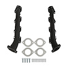 Blackheart Gen III Hemi Swap Exhaust Manifolds for Select 1966-2004 Mopar Models [Black Ceramic Finish]