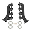 BHS593 Blackheart LS Swap Exhaust Manifolds for 1982-2004 Chevy S-10, GMC Sonoma [Black Ceramic Finish] - image 1