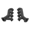 BHS593 Blackheart LS Swap Exhaust Manifolds for 1982-2004 Chevy S-10, GMC Sonoma [Black Ceramic Finish] - image 2