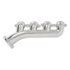 BHS594 Blackheart LS Swap Exhaust Manifolds for 1982-2004 Chevy S-10, GMC Sonoma [Silver Ceramic Finish] - image 3