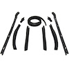 20-0139-65 Convertible Roof Rail Weatherstrip Set, Ford Galaxie 500, Ford Galaxie 500 XL, Mercury Monterey, Mercury Park Lane - image 1