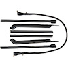 20-1495-65 Convertible Roof Rail Weatherstrip Set, Ford Falcon Futura, Ford Falcon, Mercury Comet - image 1
