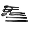 20-2802-65 Convertible Roof Rail Weatherstrip Set, Ford Mustang Luxury, Ford Mustang, Mercury Cougar, Mercury Cougar XR-7 - image 1