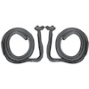 20-2812-68 Hardtop Roof Rail Weatherstrips, Ford Mustang Luxury, Ford Mustang, Ford Mustang Mach I - image 1