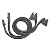 20-2828-72 Door Weatherstrips, Ford Mustang Luxury, Ford Mustang, Ford Mustang Mach I, Mercury Cougar, Mercury Cougar XR-7 - image 1