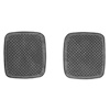 50-0049-22 Clutch and Brake Pedal Pads - Black