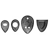 50-0109-14 Headlight Mounting Pad