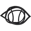 60-0121-81 Rear Window Gasket Fits Select 1950-1952 Pontiac Chieftain, Chevy Bel Air - image 1