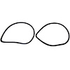 60-0424-77 Rear Window Gasket