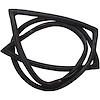 60-0490-50 Windshield Gasket Fits Select 1962-1967 Chevy II Sedan/Wagon - image 1