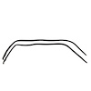 70-1648-68 Hardtop Roof Rail Weatherstrips, Pontiac Grand Ville - image 1