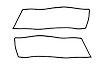 70-1874-77 Rear Window Gasket - image 1