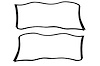 70-2035-77 Quarter Window Seal Fits Select Chevy Chevy II - image 1