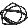70-2182-50 Window Gasket Fits Select 1968-1970 Dodge Charger/Coronet, Plymouth Belvedere/GTX/Road Runner/Satellite - image 1