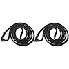 70-2553-72 Door Weatherstrip Fits Select 1967-1968 Pontiac Catalina/Executive/Bonneville, Chevy Biscayne/Bel Air/Impala/Caprice - image 1
