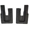 70-2757-79 U Jamb Door Lock Pillar Fillers, Chevy Chevy II Nova, Chevy Chevy II Nova SS - image 1