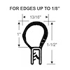 70-3587-99 Top Bulb Push-On Seal - image 1