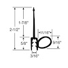 70-3714-265 Single Side Bulb Push-on Wiper - image 1
