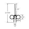 70-3716-265 Dual Side Bulb Push-On Wiper - image 1
