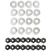 70-4759-67 Convertible Top Weatherstrip Fastener Set, 1965 Ford Mustang, 1966 Ford Mustang, 1967 Ford Mustang, 1968 Ford Mustang - image 1