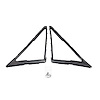 82-0017-55 Door Seal Fits Select 1967 Pontiac Firebird, Chevy Camaro - image 1