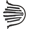 82-0071-65 Convertible Roof Rail Weatherstrip Set