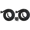 82-0096-72 Door Weatherstrips, Chevy Chevy II Nova, Chevy Chevy II Nova SS