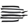 82-0202-65 Convertible Roof Rail Weatherstrips, Chevy Corvair Monza, Chevy Corvair Corsa - image 1