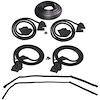 90-2075-90 Body Weatherstrip Kit, Buick LeSabre, Buick Wildcat, Olds Delta 88 - image 1